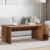 vidaXL Coffee Table Old Wood 101.5 x 50 x 37 cm Engineered Wood