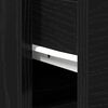 vidaXL Bathroom Cabinet Black Oak 65 x 33 x 60 cm Engineered Wood