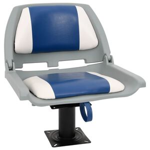vidaXL Boat Seat with Pedestal 360&deg; Rotatable