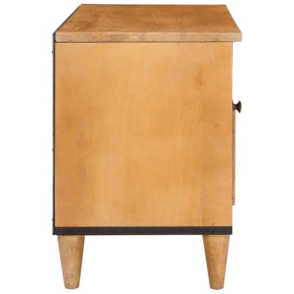 vidaXL TV Units with Shelf Light Brown 80 x 33 x 46 cm Engineered wood