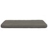 vidaXL Seat Cushions 4 pcs Light Grey 40 x 40 x 3 cm Corduroy Fabric