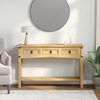 vidaXL Console Table "Corona" 114x34.5x73 cm Solid Wood Pine