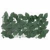 vidaXL Balcony Screen with Dark Green Leaves 600x75 cm