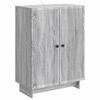 vidaXL Sideboard Grey Sonoma 66 x 34.5 x 90 cm Engineered Wood