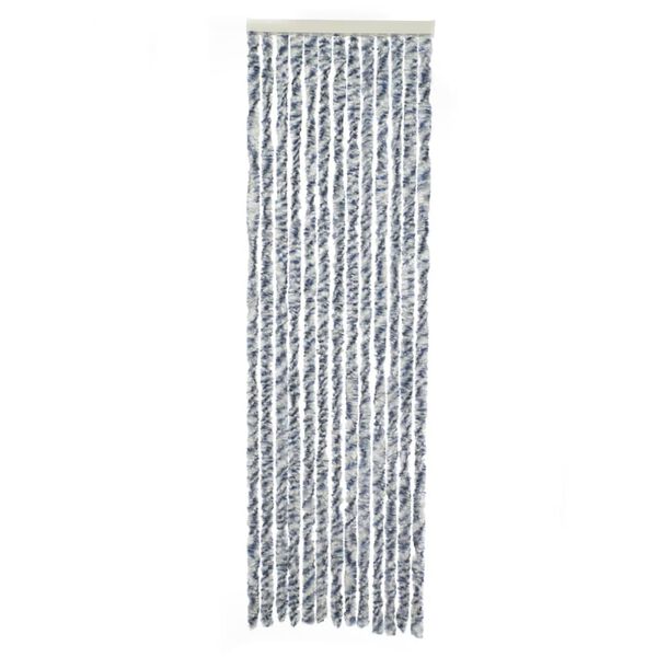 Travellife Fly Curtain for Door Chenille Rain 185x56 cm Grey and Blue