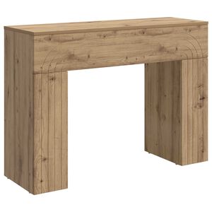 vidaXL Coffee Table Artisan Oak 102 x 35 x 75 cm Engineered Wood