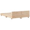 vidaXL Bed Frame without Mattress 140x190 cm Solid Wood Pine