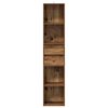 vidaXL Book Cabinet Old Wood 36x30x171 cm Engineered Wood