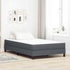 vidaXL Bed Mattress with Mattress Grey 120 x 190 cm Fabric