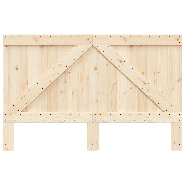 vidaXL Headboard 160x104 cm Solid Wood Pine