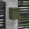 vidaXL Parcel Drop Box with Door Olive green 47.5 x 38 x 59 cm Steel
