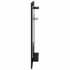 vidaXL Wall-Mounted Coat Rack with Shelf Black Oak 70 x 10 x 90 cm