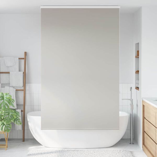 vidaXL Shower Roller Blind with Cassette 140x240 cm Fabric Width 136 cm