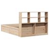 vidaXL Bed Frame without Mattress 120x190 cm Small Double Solid Wood Pine