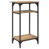 vidaXL Side Table Artisan Oak 40 x 30 x 75 cm Engineered Wood