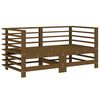 vidaXL 7 Piece Garden Lounge Set Honey Brown Solid Wood Pine