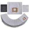 vidaXL 25 pcs Vacuum Cleaner Bag with Filters for AEG, Progress, Tornado