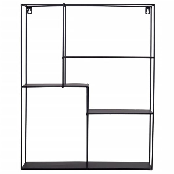 House Nordic Shelf Mons Steel Black