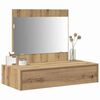 vidaXL Dressing Table Brown 83 x 40 x 70 cm Engineered Wood