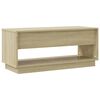 vidaXL TV Cabinet Sonoma Oak 102x41x44 cm Engineered Wood