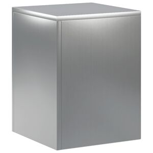 vidaXL Plant Stand Silver 30 x 30 x 40 cm Steel