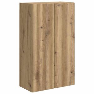 vidaXL TV Wall Cabinet Artisan Oak 59.5 x 31 x 100 cm Engineered Wood