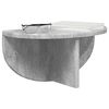 vidaXL Wall Shelf Concrete Grey 38 x 19 x 19 cm Engineered Wood