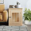 vidaXL Dog Crate Furniture Sonoma Oak 55x75x65 cm Engineered Wood