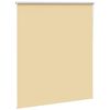 vidaXL Roller Blind Blackout Beige 135x130 cm Fabric Width 131.6 cm Polyester