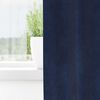vidaXL Blackout Curtains 2 pcs Dark Blue 140 x 140 cm Velvet