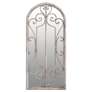 vidaXL Mirror Sand 100x45 cm Iron for Indoor Use