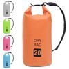 vidaXL Dry Bag Orange 20 L PVC