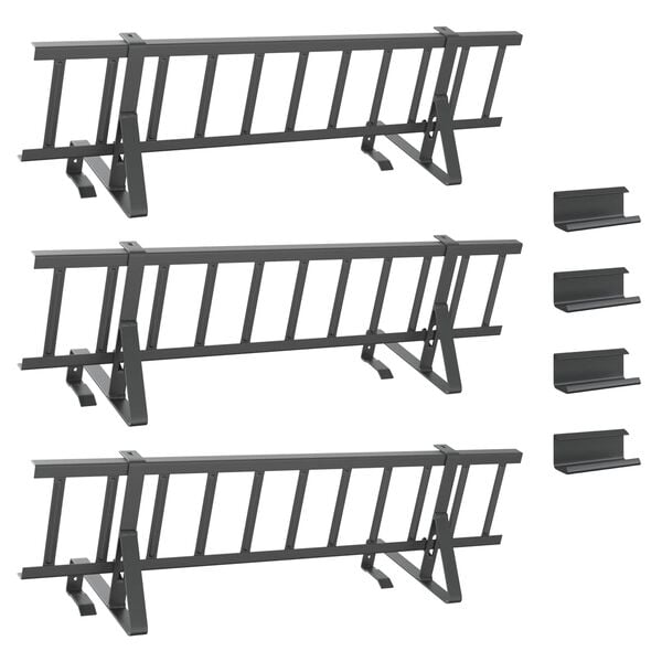 vidaXL Roof Snow Guard Steel