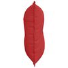 vidaXL Back Pillow Red 80 x 19 x 50 cm Fabric