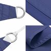 vidaXL Sun Shade Sail Blue 2x2x2 m 100% Polyester Oxford