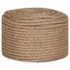 vidaXL Rope 100% Jute 10 mm 250 m