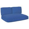 vidaXL Pallet Cushion Set 3 pcs Royal Blue 120 x 80 x 12 cm