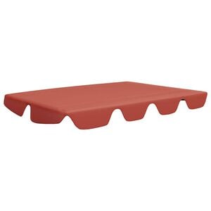 vidaXL Replacement Canopy for Garden Swing Terracotta 150/130x105/70cm