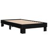 vidaXL Bed Frame without Mattress Black 90x190 cm Single