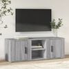 vidaXL TV Cabinet Grey Sonoma 100x31.5x35 cm Engineered Wood