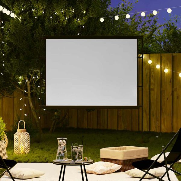 vidaXL Projection Screen with Stands 90 Inch 4:3