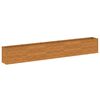 vidaXL Garden Raised Bed 482x50x69 cm Corten Steel