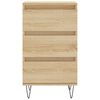 vidaXL Sideboard Sonoma Oak 40x35x70 cm Engineered Wood