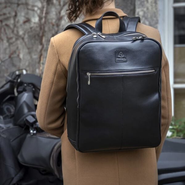 Exacompta Backpack Exactive Leather