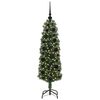 vidaXL Artificial Christmas Tree with 150 LEDs with Stand Green 120 cm