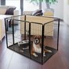 FLAMINGO Dog Kennel Kazan S 93x59x64 cm Black