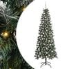vidaXL Artificial Christmas Tree with 300 LEDs with Stand Green 210 cm