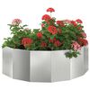 vidaXL Planter Silver 120 x 60 x 35 cm Galvanised Steel