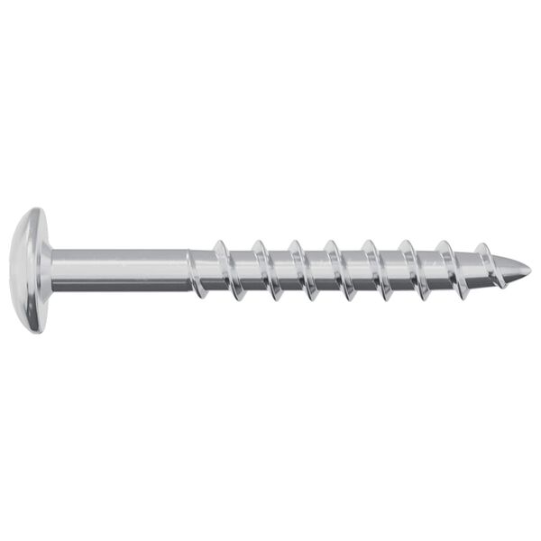vidaXL Screw 12 pcs Silver 9.8 x 35 mm Iron