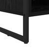 vidaXL Shoe Cabinet Black Oak 100 x 35 x 44 cm Engineered Wood